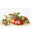 RARE find: Still Life with Vegetables SB2249 - Cross Stitch Kit by Luca-s
