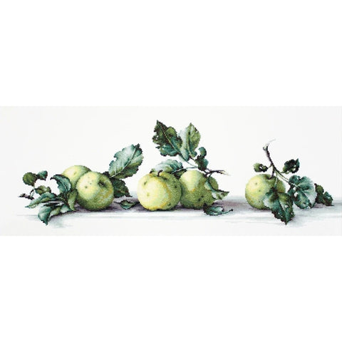 RARE find: Still Life with apples SB2259 - Cross Stitch Kit by Luca-s