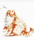 RARE find: Kitten with a dragonfly SB2270 - Cross Stitch Kit by Luca-s