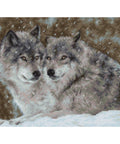 RARE find: Wolves SB2291 - Cross Stitch Kit by Luca-s
