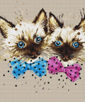 RARE find: The Cats SB2298 - Cross Stitch Kit by Luca-s