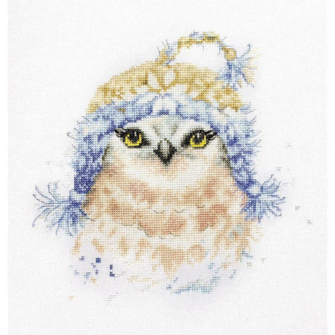 RARE find: The Owl SB2306 - Cross Stitch Kit by Luca-s