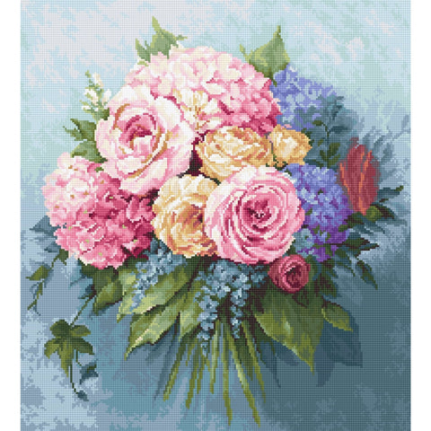 Bouquet SB2371 - Cross Stitch Kit