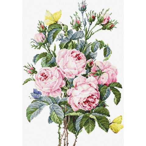 Bouquet of roses SB2373 - Cross Stitch Kit