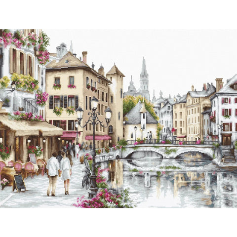 Lake Annecy SB2384 - Cross Stitch Kit