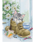 Cute kitten SB2391 - Cross Stitch Kit