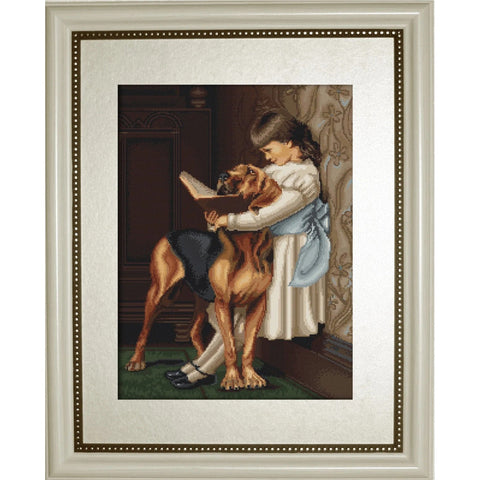 RARE find: Hour of Education SB429 - Cross Stitch Kit by Luca-s
