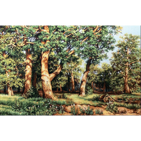 RARE find: The Oak Grove SB476 - Cross Stitch Kit by Luca-s