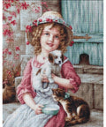 RARE find: Best of Friends SB518 - Cross Stitch Kit by Luca-s