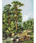 Mountain River SB522 - Cross Stitch Kit by Luca-s