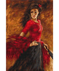 The fan dancer SB534 - Cross Stitch Kit by Luca-s