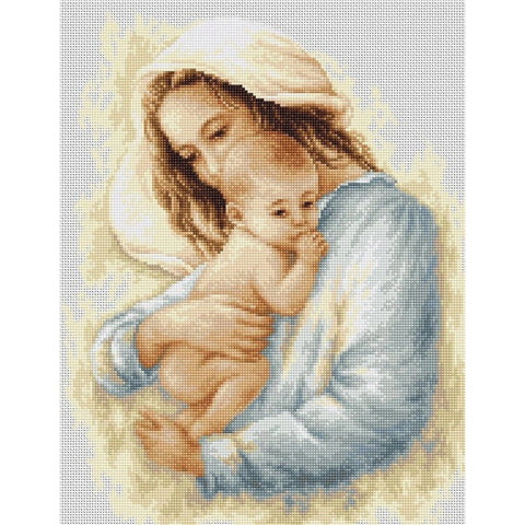 Mother and Child SB537 - Cross Stitch Kit by Luca-s