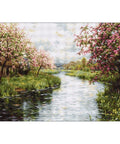 RARE find: Spring Landscape SB545 - Cross Stitch Kit by Luca-s