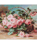 RARE find: Basket of Roses SB547 - Cross Stitch Kit by Luca-s