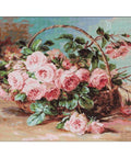 RARE find: Basket of Roses SB547 - Cross Stitch Kit by Luca-s