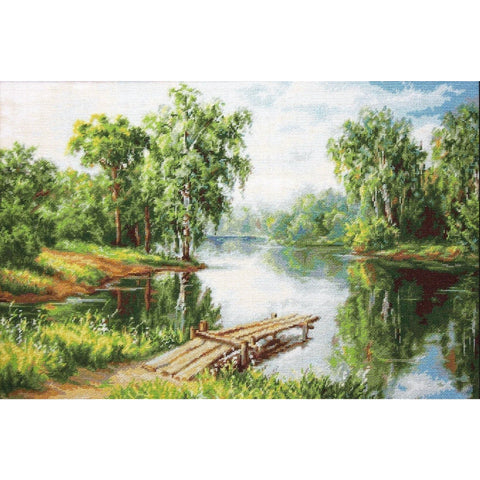 RARE find: A Cool Place SB548 - Cross Stitch Kit by Luca-s