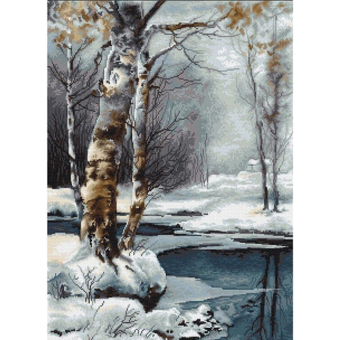 RARE find: The Winter SB560 - Cross Stitch Kit by Luca-s