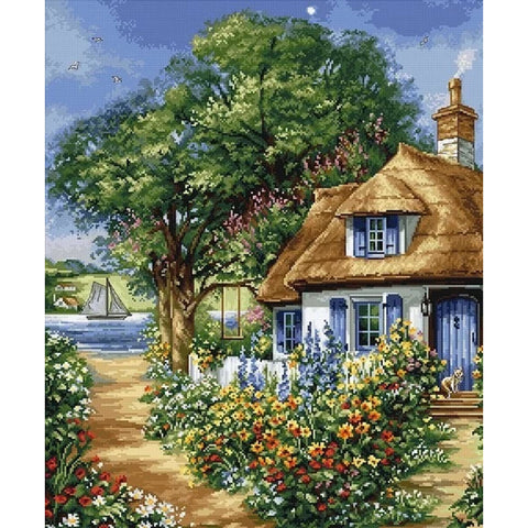 Summer landscape SBU5000 - Cross Stitch Kit