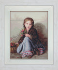 Little flower girl SG513 - Cross Stitch Kit by Luca-s