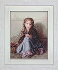 Little flower girl SG513 - Cross Stitch Kit by Luca-s