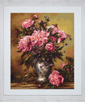 Vase of Peonies SG543 - Cross Stitch Kit by Luca-s