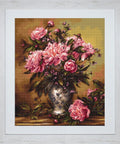 Vase of Peonies SG543 - Cross Stitch Kit by Luca-s