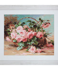 Basket of Roses SG547 - Cross Stitch Kit by Luca-s