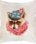 Pillow Racoon in the Hat SPB157 - Cross Stitch Kit by Luca-s