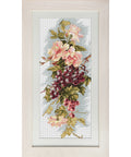 Lucas Cross Stitch KIT B212 Composition with Grapes - Cross Stitch Kit by Luca-s