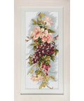 Lucas Cross Stitch KIT B212 Composition with Grapes - Cross Stitch Kit by Luca-s
