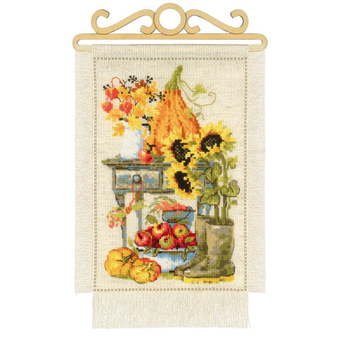 Cottage Garden. Autumn - Cross Stitch Kit from RIOLIS Ref. no.:1657