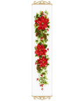 Poinsettia cross stitch kit by RIOLIS Ref. no.: 1729