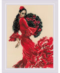 Dancer cross stitch kit by RIOLIS Ref. no.: 1740