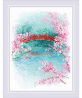 Sakura. Bridge cross stitch kit by RIOLIS Ref. no.: 1745