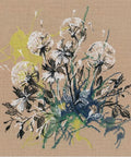 Dandelion Cross Stitch Kit by Oven