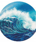 Sea Wave Cross Stitch Embroidery Kit by Oven