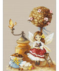 Coffee Fairy SB1132 - Cross Stitch Kit - Hobby.lt