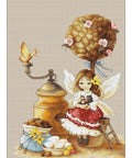 Coffee Fairy SB1132 - Cross Stitch Kit
