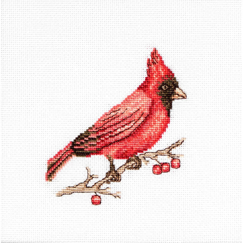 Cardinal SB1156 - Cross Stitch Kit - Hobby.lt