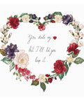 Heart SB1163 - Cross Stitch Kit