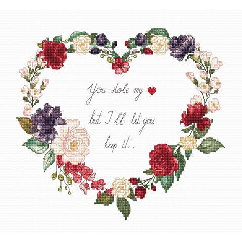 Heart SB1163 - Cross Stitch Kit