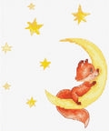 Luca-S Fox Cross Stitch Kit Complete Set with Aida Fabric Threads Needle Pattern