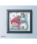 Luca-S Cat and Friends Counted Cross Stitch Kit