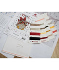 Luca-S Owl with Glasses Cross Stitch Kit