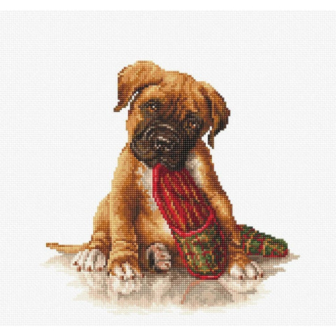 The Boxer SB2338 - Cross Stitch Kit