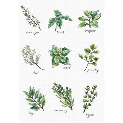 Spices and Herbs SB2345 - Cross Stitch Kit