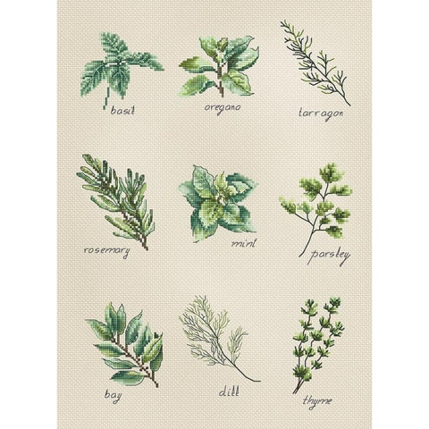 Spices and Herbs SB2346 - Cross Stitch Kit