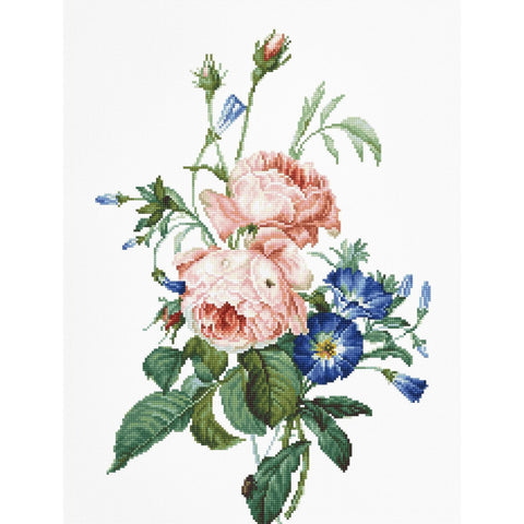 Bouquet with Roses SB2351 - Cross Stitch Kit - Hobby.lt