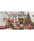Luca-S Christmas Counted Cross Stitch Kit Santa