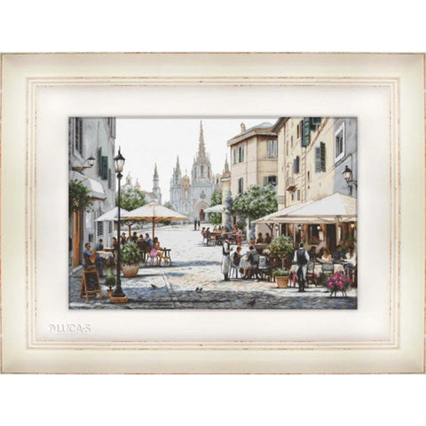 Luca-S Barcelona Cathedral Cross Stitch Kit